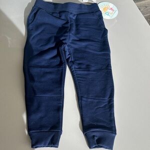 Little Sleepies Navy Kids Joggers, 3T NWT